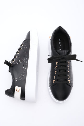 Kadın Sneaker Spor Ayakkabı Volares - Siyah