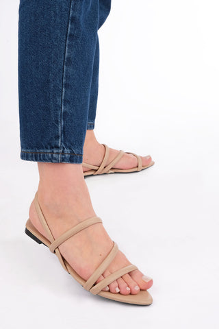 Kadın Sandalet Vonle - Bej