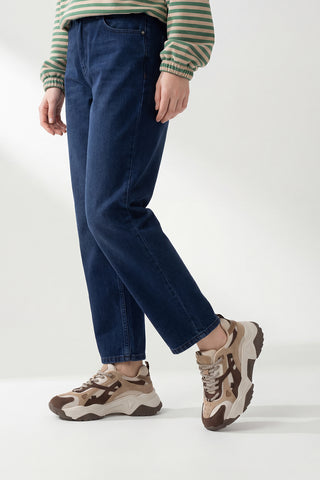 Kadın Sneaker Spor Ayakkabı Edisa - Kahve