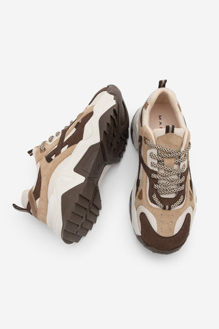 Kadın Sneaker Spor Ayakkabı Edisa - Kahve