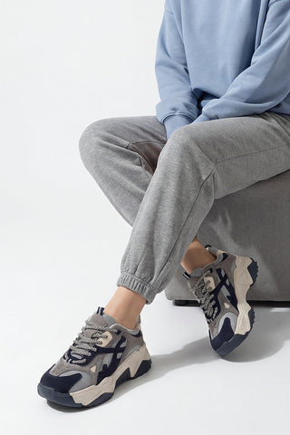 Kadın Sneaker Spor Ayakkabı Edisa - Lacivert