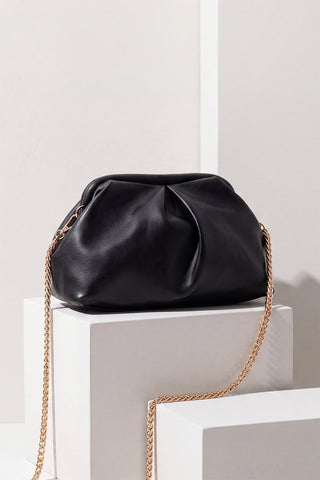Kadın Clutch & Portföy El Ve Omuz Çanta Urnasi - Siyah