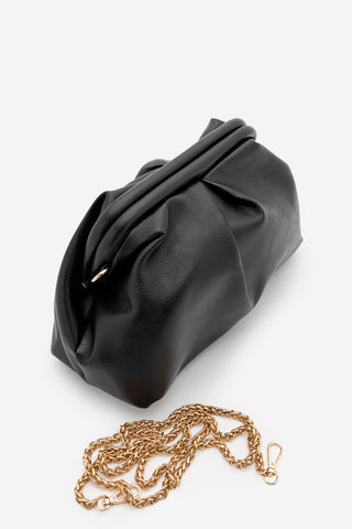 Kadın Clutch & Portföy El Ve Omuz Çanta Urnasi - Siyah