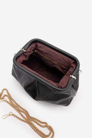Kadın Clutch & Portföy El Ve Omuz Çanta Urnasi - Siyah