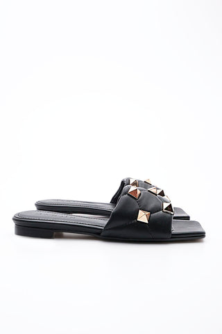 Kadın Troklu Terlik Zovid - Siyah