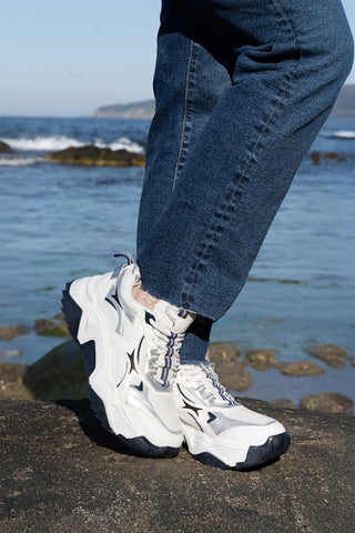 Kadın Sneaker Spor Ayakkabı Mizon - Lacivert