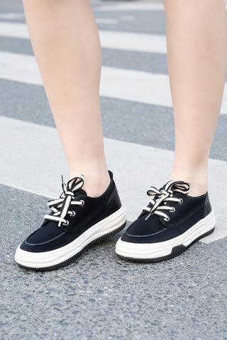 Kadın Sneaker Spor Ayakkabı Rotvi - Siyah