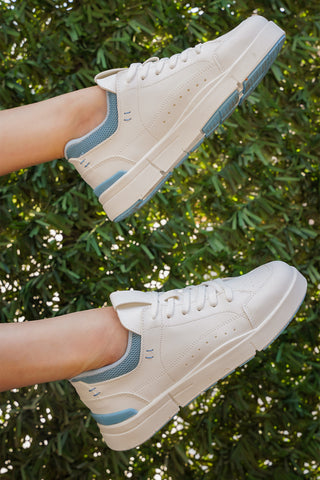 Kadın Sneaker Spor Ayakkabı Tefze - Mavi